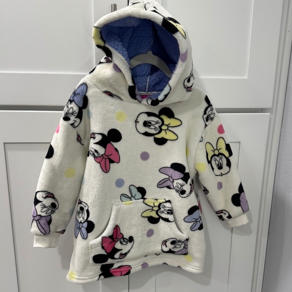 Disney Junior Minnie Sherpa Lined Pullover - Size 3T - Picture 1 of 4